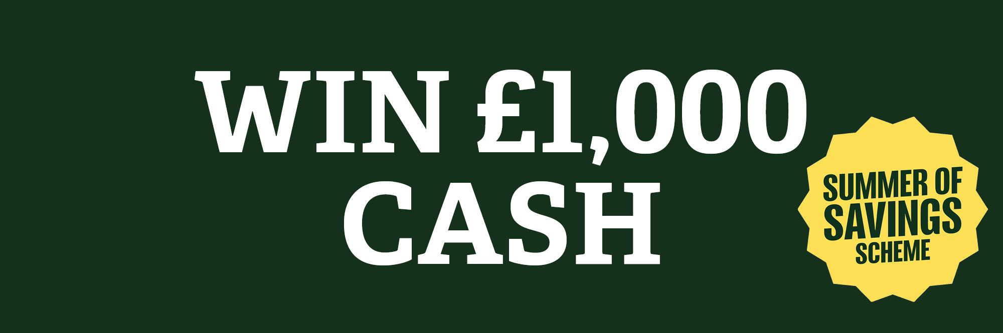 YSO Summer VAT Savings Prize Draw Pop Ups7