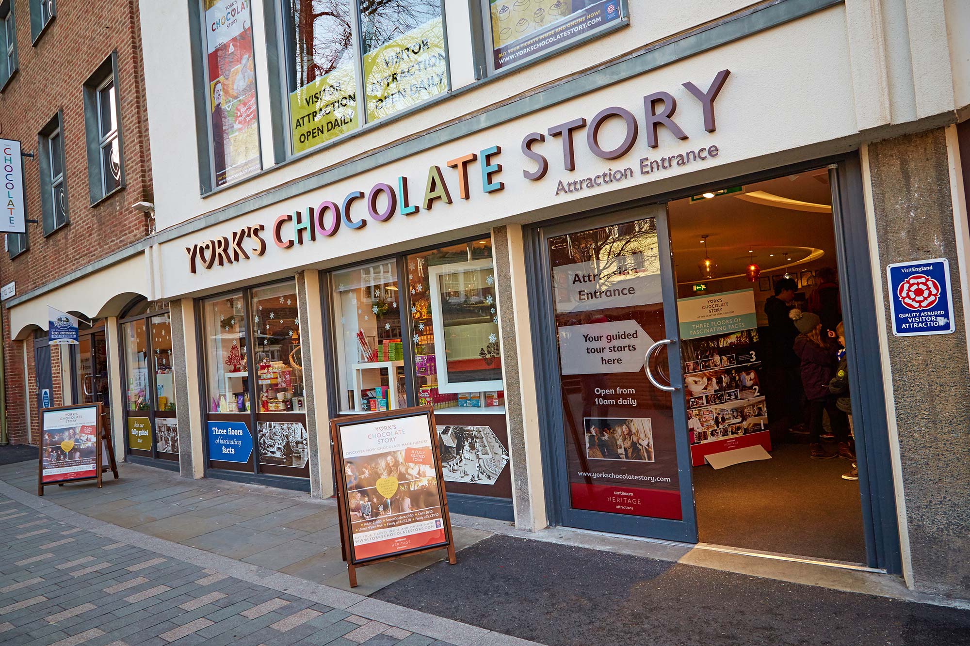 York S Chocolate Story Continuum Attractions