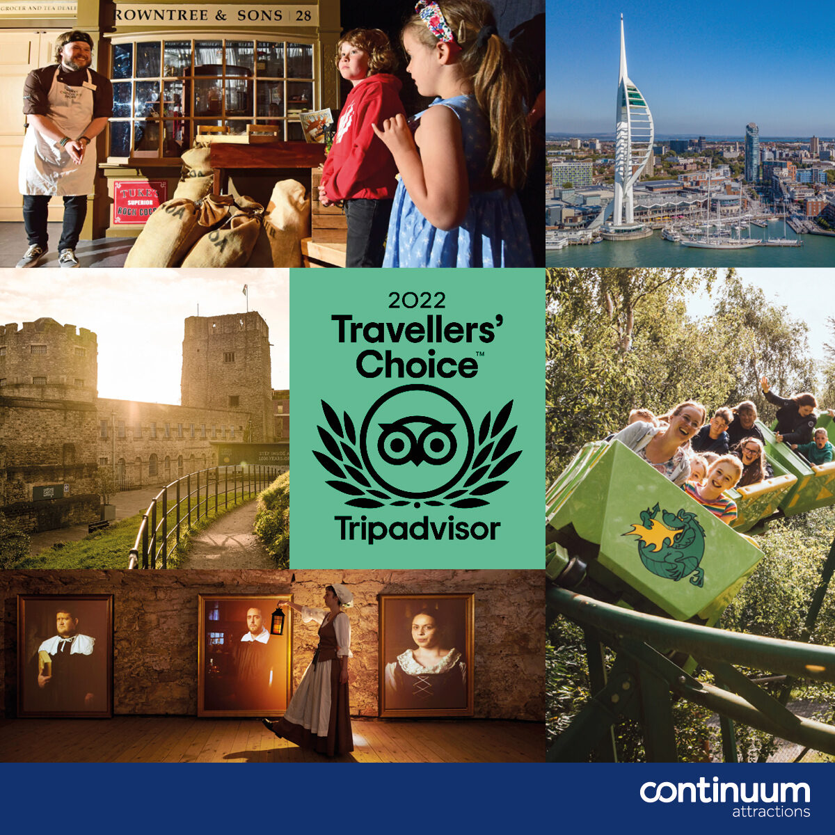 TripAdvisor Traveller's Choice Awards 2022 - our award winning attractions